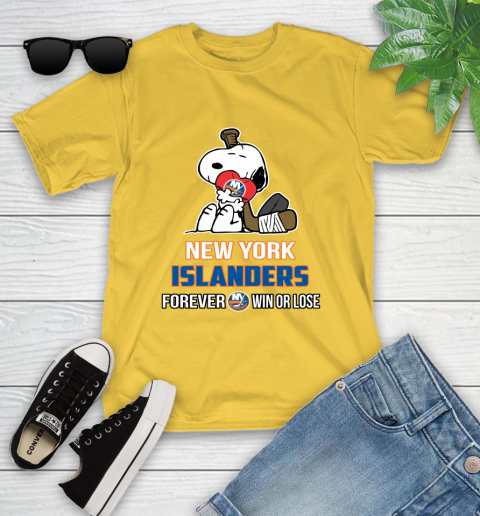 NHL The Peanuts Movie Snoopy Forever Win Or Lose Hockey New York Islanders 110
