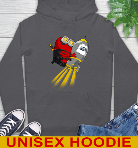 NBA Basketball San Antonio Spurs Deadpool Minion Marvel Shirt Hoodie 7