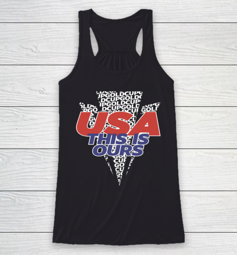 USA Concacaf Gold Cup 2021 Soccer Racerback Tank