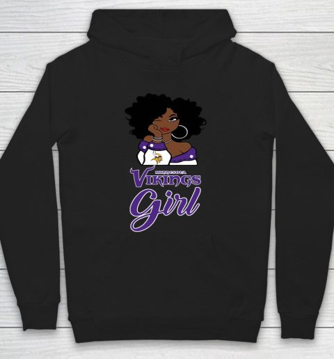Minnesota Vikings Girl NFL Hoodie 2