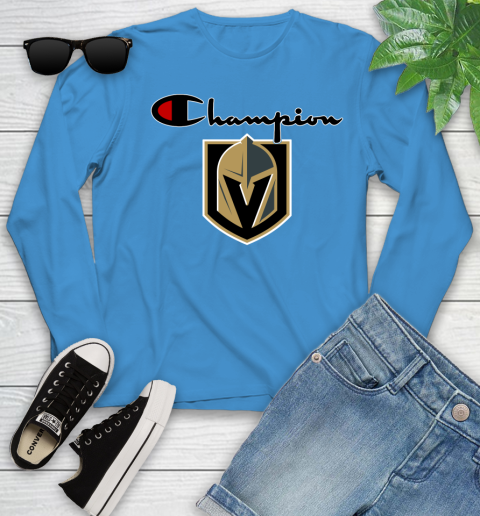 NHL Hockey Vegas Golden Knights Champion Shirt Youth Long Sleeve 5