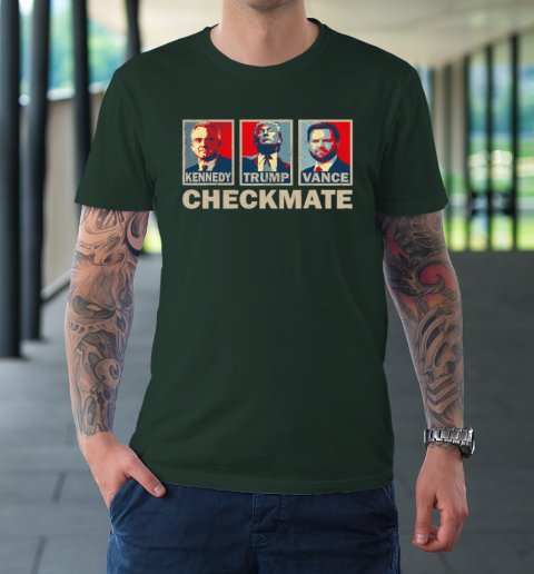Trump Vance Kennedy Checkmate 2024 Election Republican T-Shirt 3