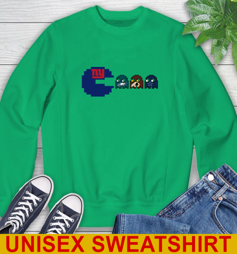 New York Giants NFL Football Pac Man Champion Sweatshirt 6
