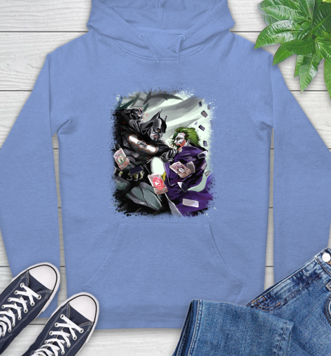 LA Clippers MLB Basketball Batman Fighting Joker DC Comics Hoodie 11