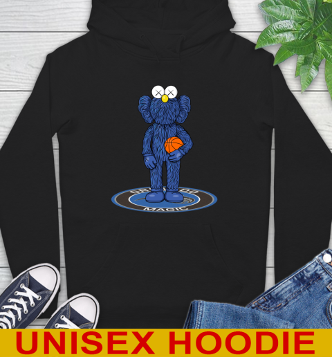 NBA Basketball Orlando Magic Kaws Bff Blue Figure Shirt Hoodie 2