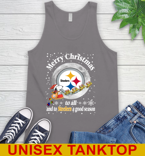 Pittsburgh Steelers Merry Christmas To All And To Steelers A Good Season NFL Football Sports Tank Top 6