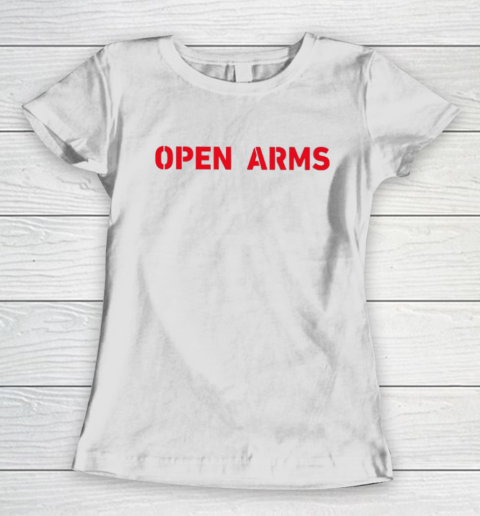 Open Arms Pep Guardiola - Print On Front And Back Women's T-Shirt