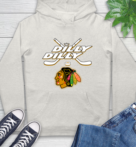 NHL Chicago Blackhawks Dilly Dilly Hockey Sports Hoodie 12