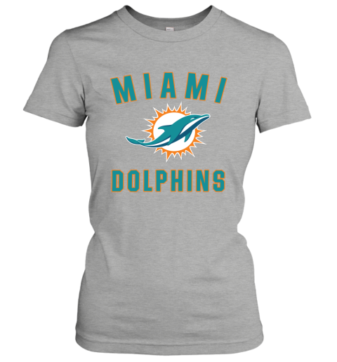Miami Dolphins NFL Pro Line by Fanatics Branded Aqua Vintage Victory Women's T-Shirt