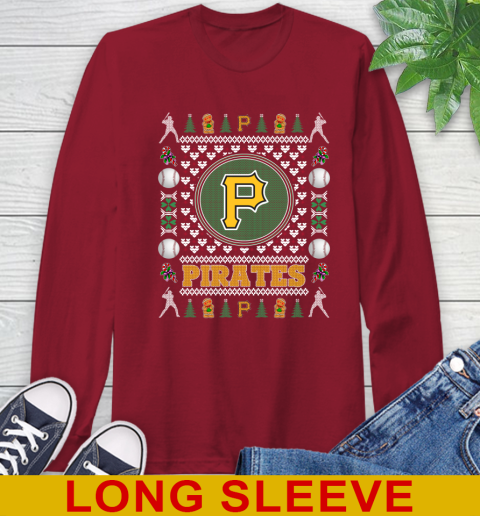 Pittsburgh Pirates Merry Christmas MLB Baseball Loyal Fan Long Sleeve T-Shirt 9