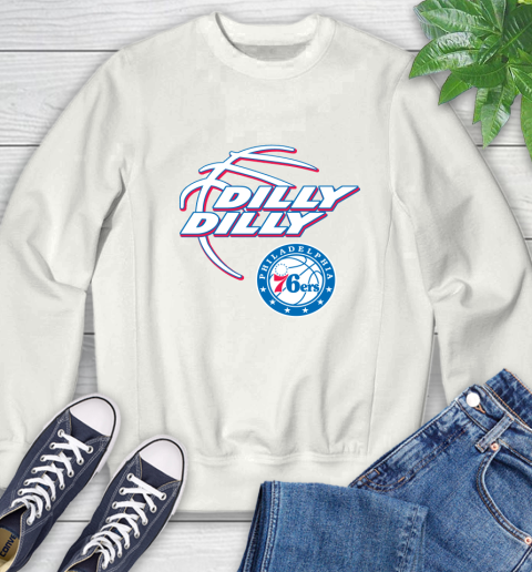 NBA Philadelphia 76ers Dilly Dilly Basketball Sports Sweatshirt