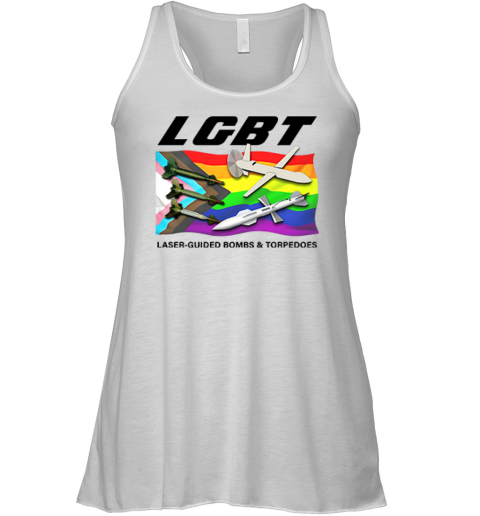 LGBT Laser Guided Bombs And Torpedoes Racerback Tank