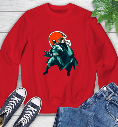 NFL Batman Football Sports Cleveland Browns Sweatshirt 10