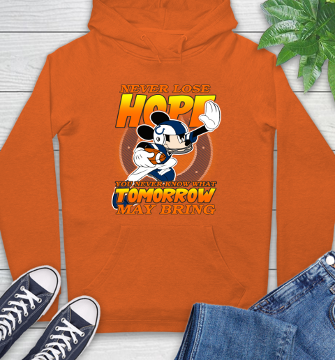Indianapolis Colts NFL Football Mickey Disney Never Lose Hope Hoodie 4