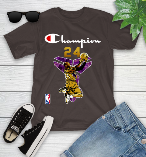 Kobe Bryant Champion Black Mamba 24 Shirt 99