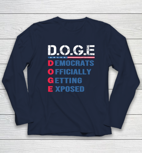 Trump D.O.G.E Department Of Government Efficiency Long Sleeve T-Shirt 2