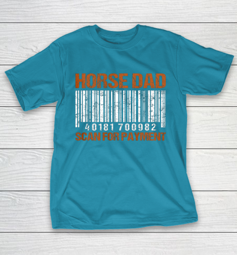 Horse Dad Scan For Payment T-Shirt 17