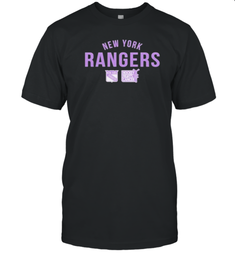 New York Rangers Richmond Resilient Hockey Fights Cancer T-Shirt