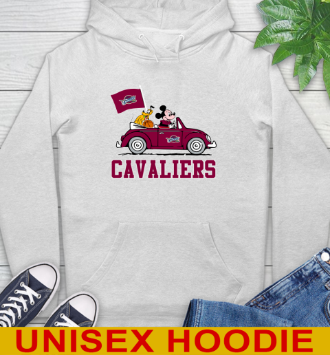 NBA Basketball Cleveland Cavaliers Pluto Mickey Driving Disney Shirt Hoodie