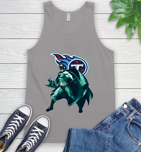 NFL Batman Football Sports Tennessee Titans Tank Top 4