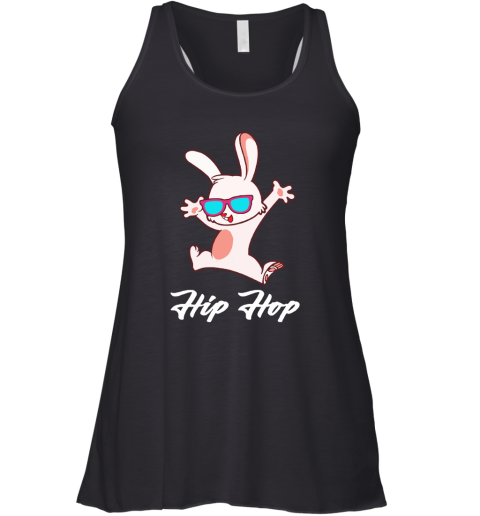 Hip Hop Holiday Easter Rabbit Racerback Tank