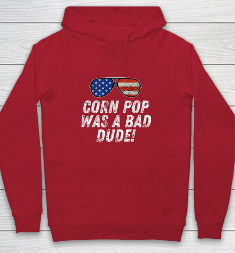 Joe Biden Corn Pop Was A Bad Dude Youth Hoodie 7