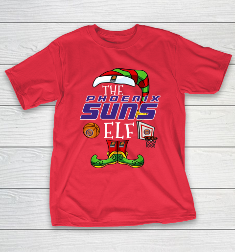 Phoenix Suns Christmas ELF Funny NBA T-Shirt 9