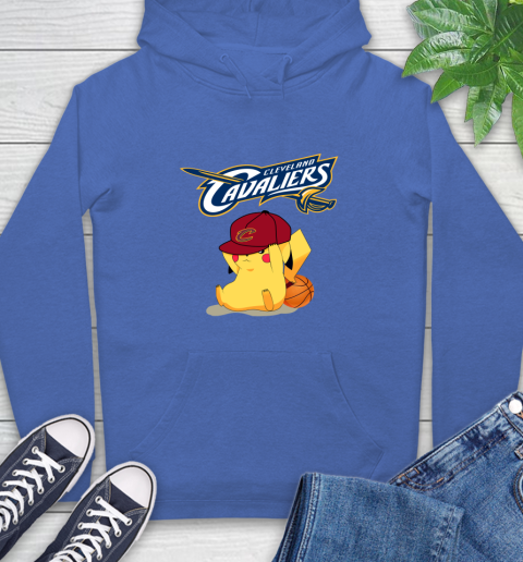 NBA Pikachu Basketball Sports Cleveland Cavaliers Hoodie 9