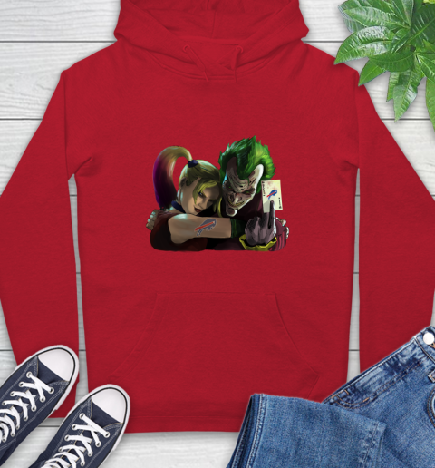 Buffalo Bills NFL Football Joker Harley Quinn Suicide Squad Hoodie 10