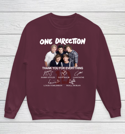 One Direction thank you for every thing Youth Sweatshirt 4