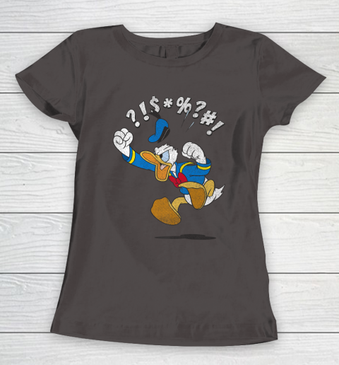 Disney Mickey And Friends Donald Angry Jump Women's T-Shirt 7