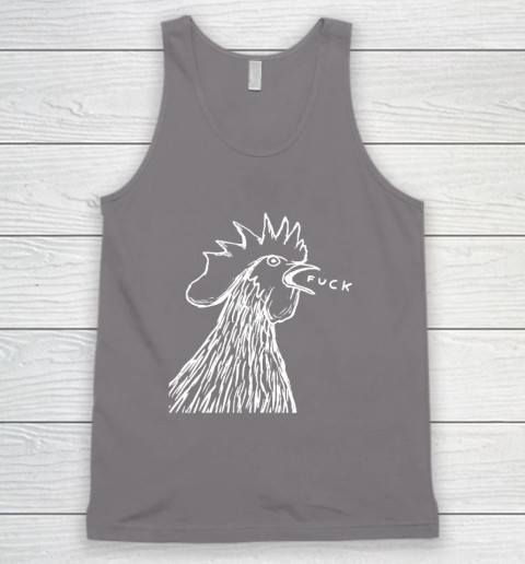 Funny Chicken Rooster Saying FUCK Tank Top 5