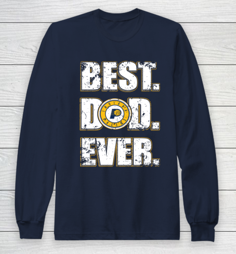 NBA Indiana Pacers Basketball Best Dad Ever Family Shirt Long Sleeve T-Shirt 2