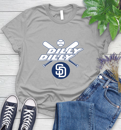 MLB San Diego Padres Dilly Dilly Baseball Sports Women's T-Shirt 5