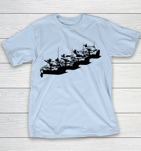 Tank Man Art Youth T-Shirt 4