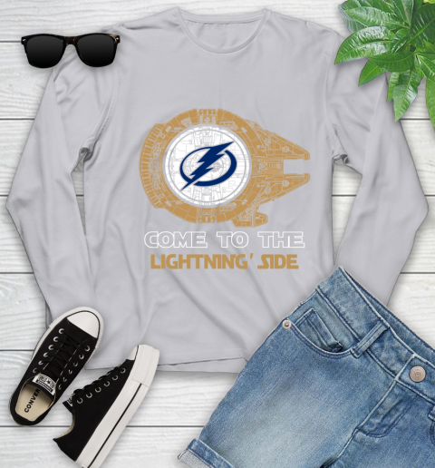 NHL Come To The Tampa Bay Lightning Wars Hockey Sports Youth Long Sleeve 5