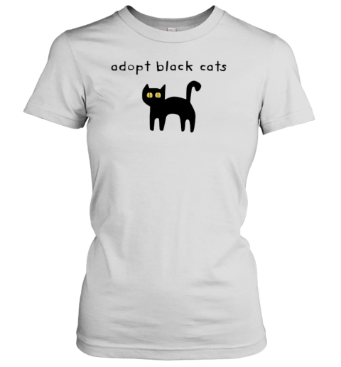 Adopt black cats Women's T-Shirt