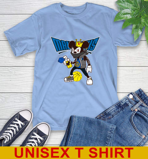 Dallas Mavericks NBA Basketball Mickey Peace Sign Sports T-Shirt 11