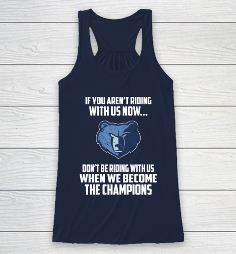 NBA Memphis Grizzlies Basketball We Become The Champions Racerback Tank 8