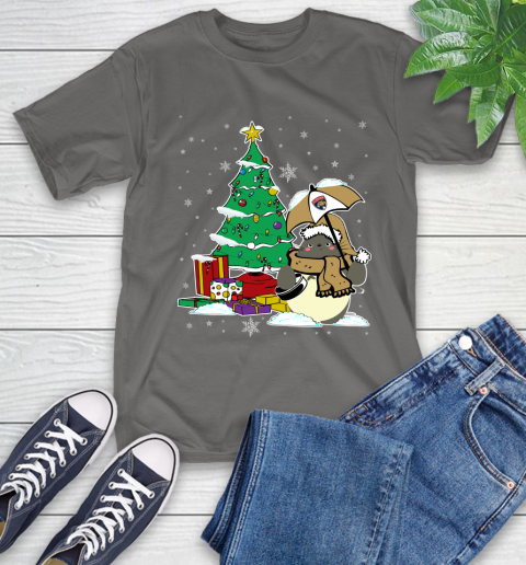 Florida Panthers NHL Hockey Cute Tonari No Totoro Christmas Sports T-Shirt 10