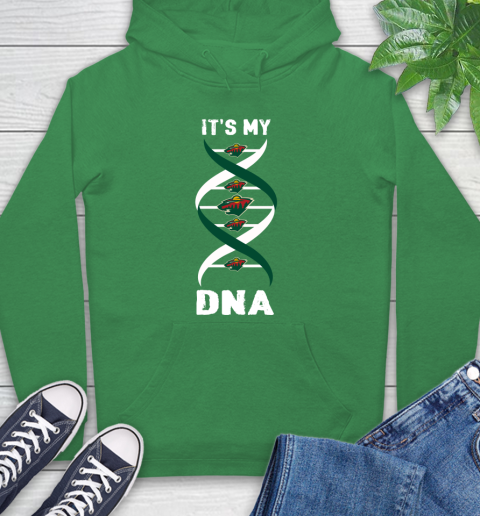 Minnesota Wild NHL Hockey It's My DNA Sports Hoodie 8