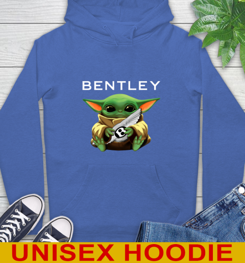 Star Wars Baby Yoda Hugs Bentley Car Shirt 21