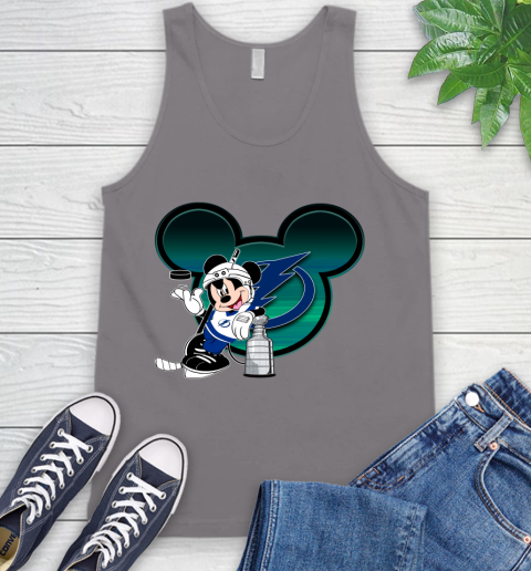 NHL Tampa Bay Lightning Stanley Cup Mickey Mouse Disney Hockey T Shirt Tank Top 7