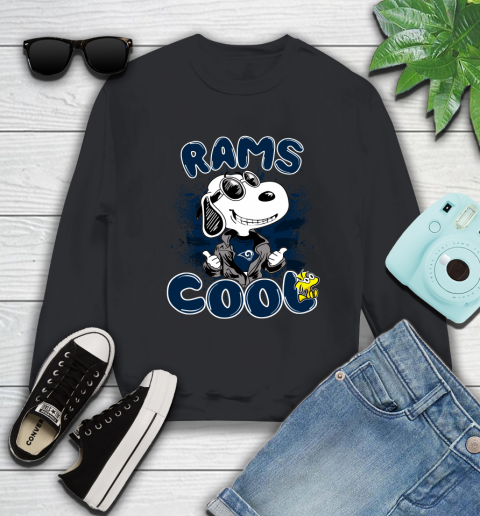 NFL Football Los Angeles Rams Cool Snoopy Shirt Sweatshirt