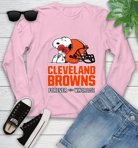NFL The Peanuts Movie Snoopy Forever Win Or Lose Football Cleveland Browns 134