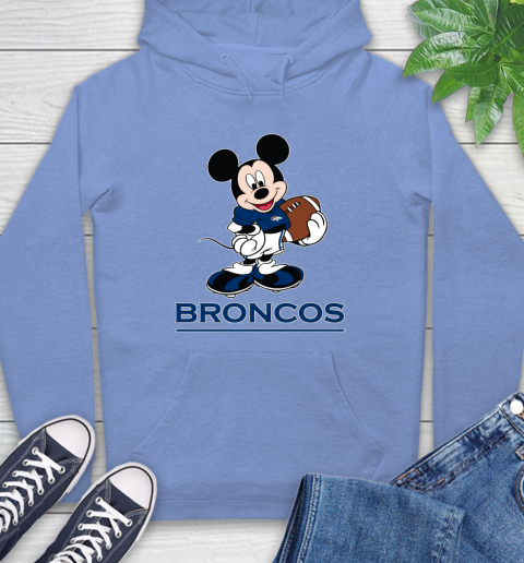 NFL Football Denver Broncos Cheerful Mickey Mouse Shirt Hoodie 12