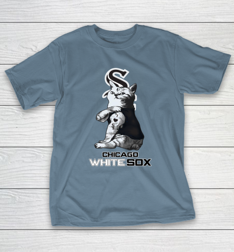 MLB Baseball My Cat Loves Chicago White Sox T-Shirt 6