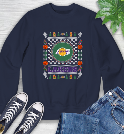 Los Angeles Lakers Merry Christmas NBA Basketball Loyal Fan Ugly Shirt 26
