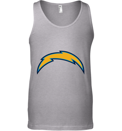 Los Angeles Chargers NFL Pro Line by Fanatics Branded Gray Victory Arch Tank Top