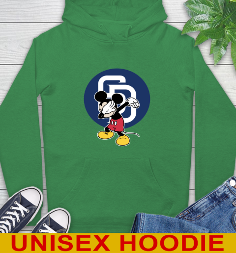 San Diego Padres MLB Baseball Dabbing Mickey Disney Sports Hoodie 8